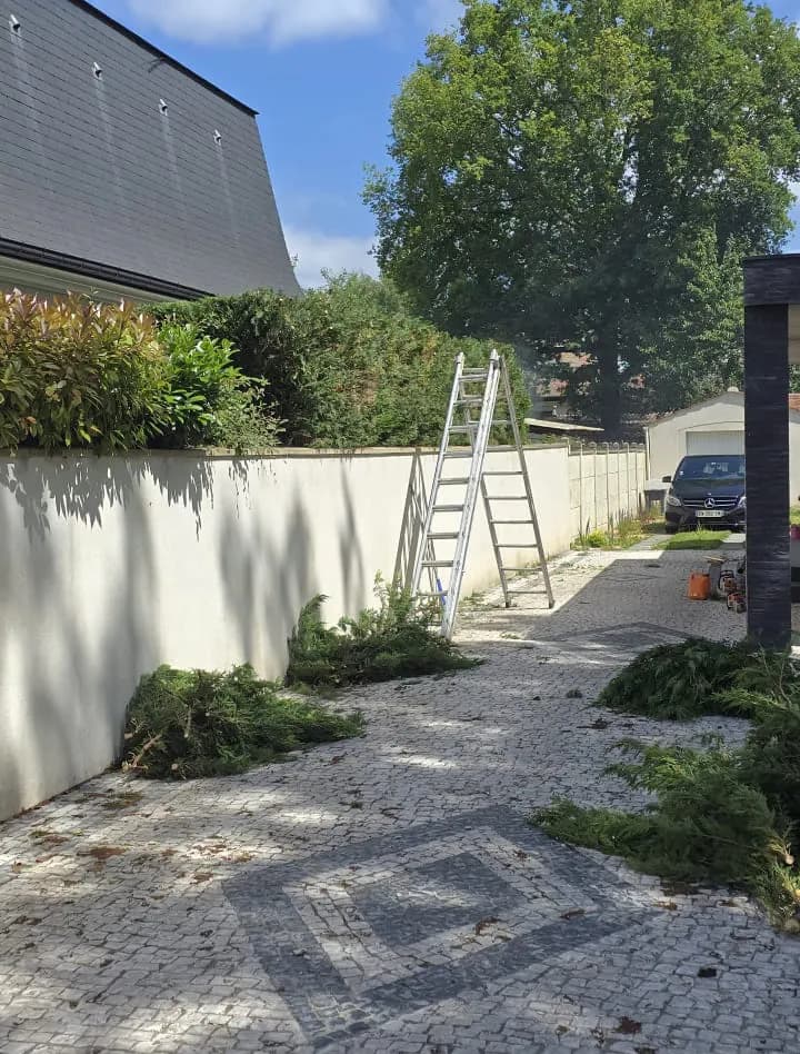 Chantier de Aménagement extérieur